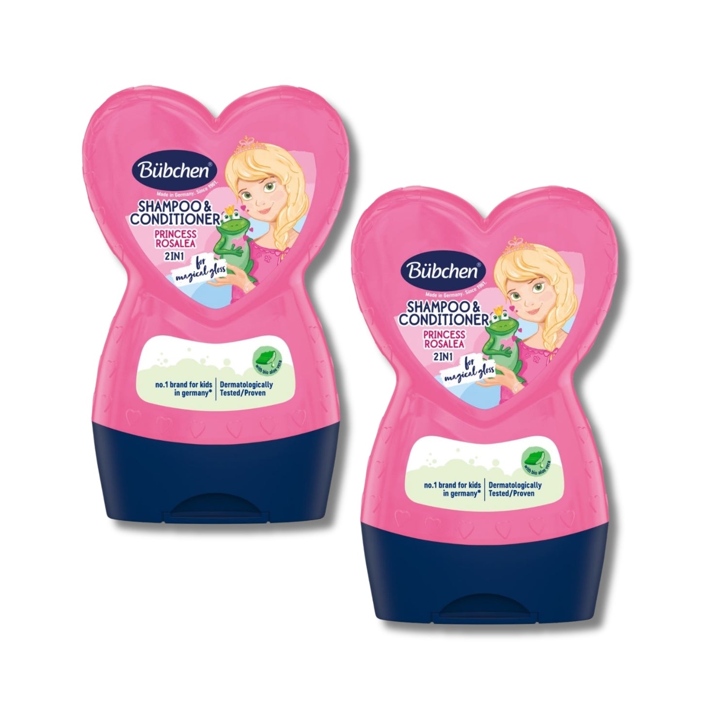 Bübchen Princess Rosalea 2’si 1 Arada Çocuk Şampuanı ve Saç Kremi 230 ML 2'li Set