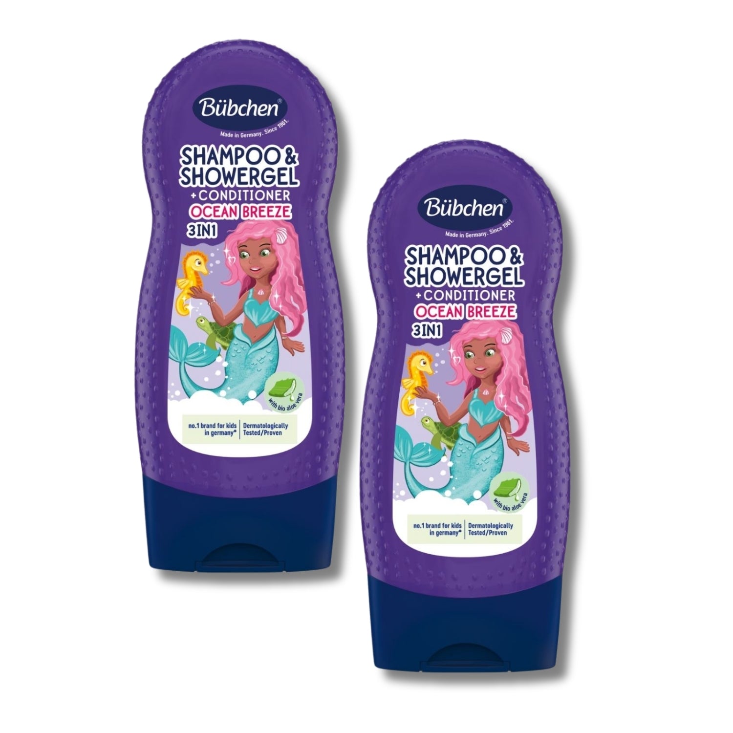 Bübchen Ocean Breeze 3’ü 1 Arada Çocuk Şampuanı, Duş Jeli ve Saç Kremi 230 ML 2'li Set