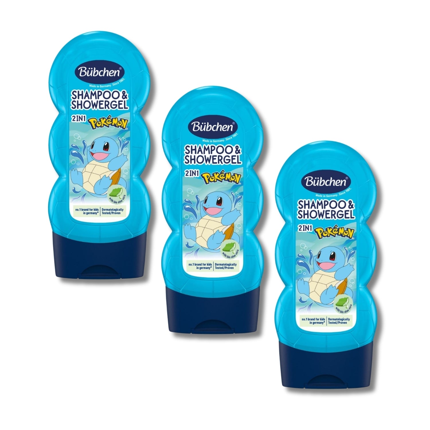 Bübchen Sports Fan 2’si 1 Arada Çocuk Şampuanı ve Duş Jeli 230 ML 3'lü Set
