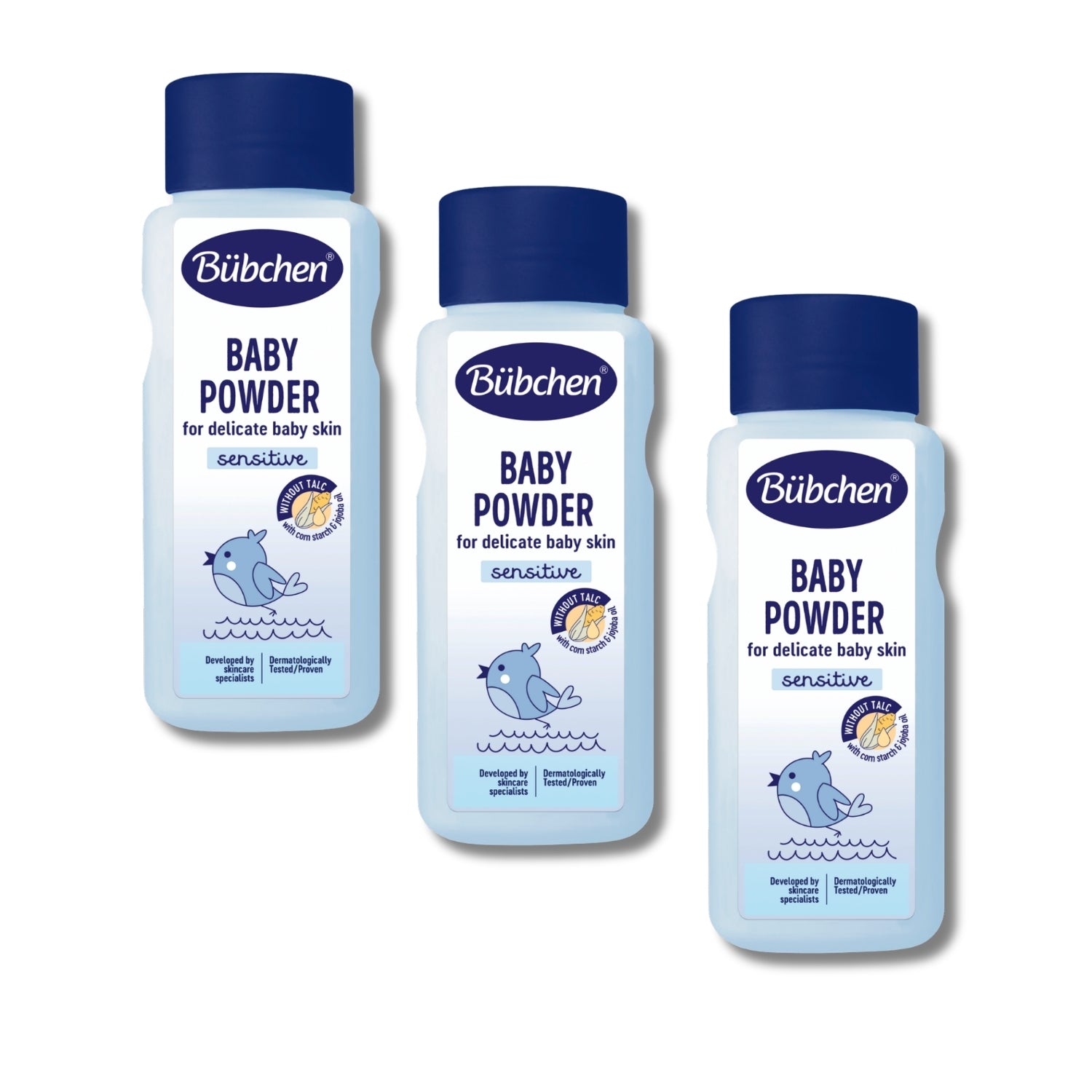 Bübchen Bebek Pudrası 80 GR 3'lü Set