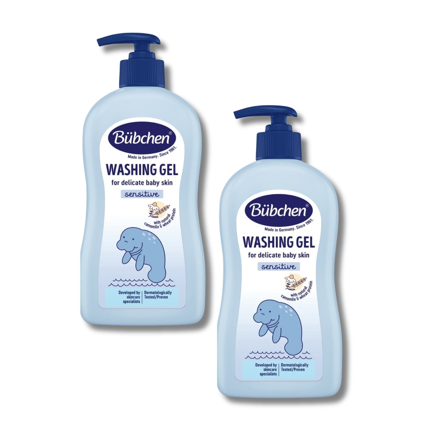 Bübchen Bebek Banyo Yıkama Temizleme Jeli 400 ML 2'li Set