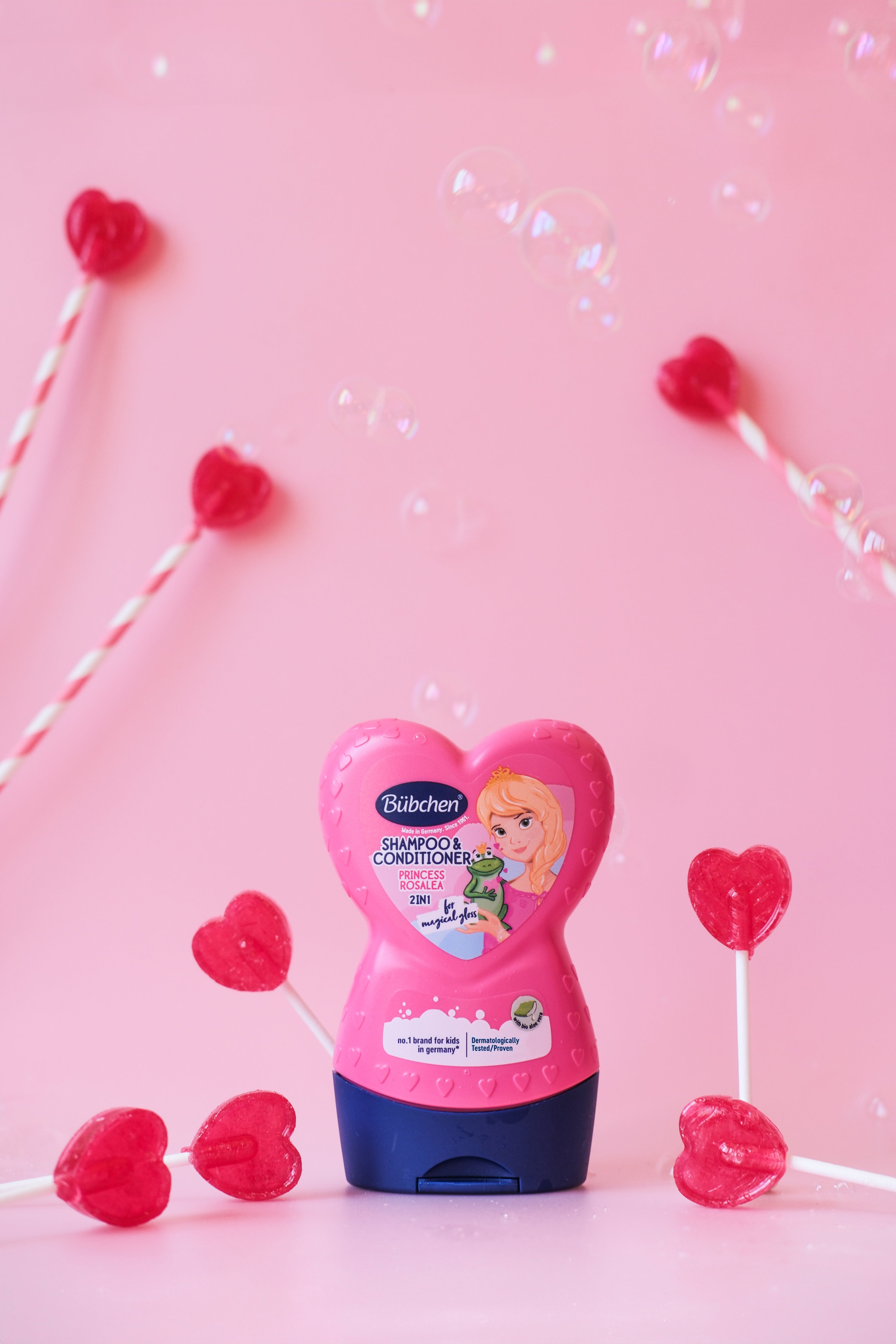 Bübchen Princess Rosalea 2’si 1 Arada Çocuk Şampuanı ve Saç Kremi 230 ML
