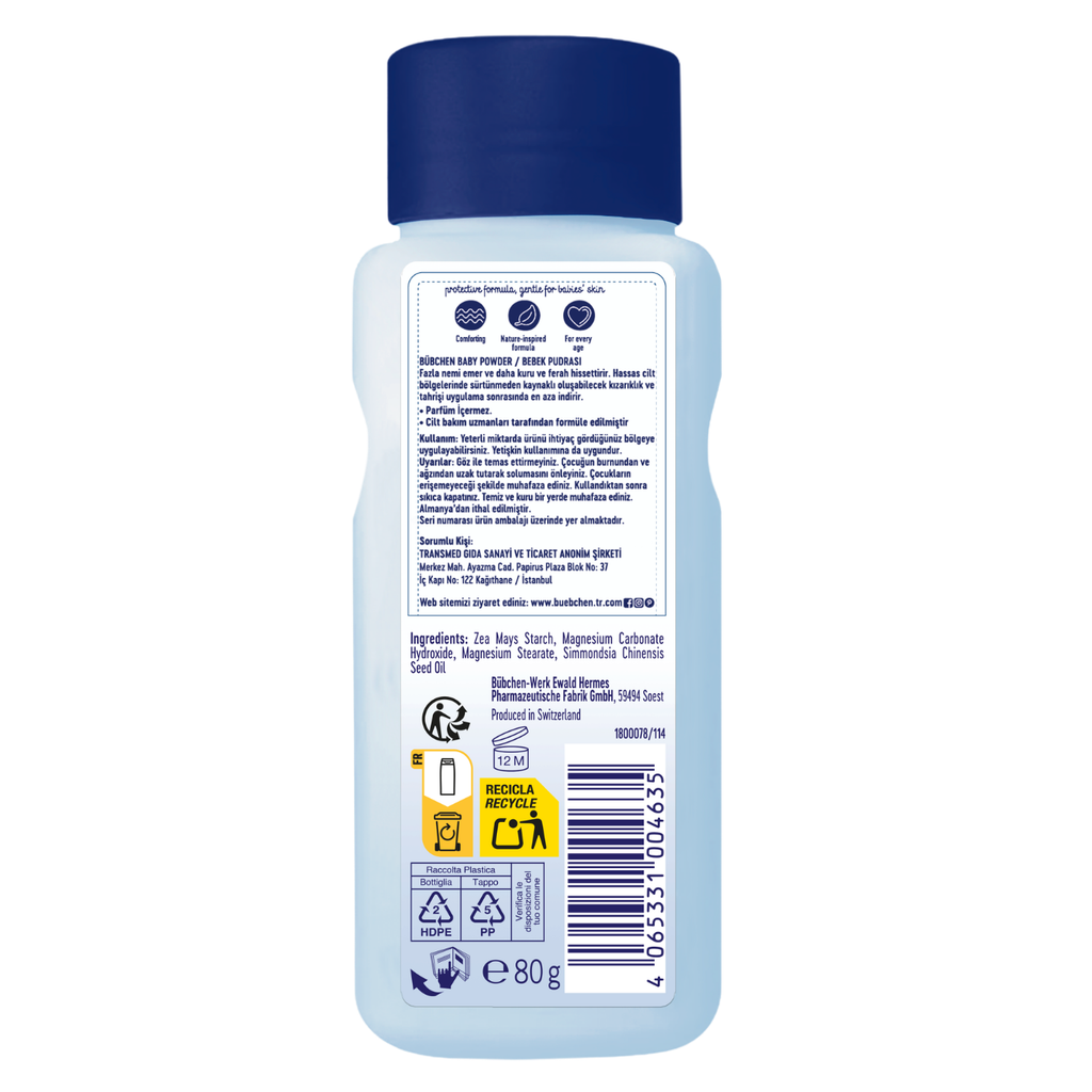 Bübchen Bebek Pudrası 80 GR