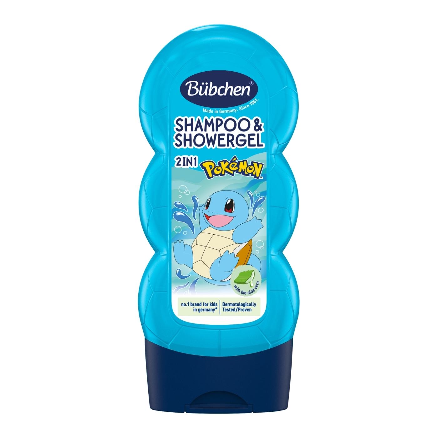 Bübchen Squirtle 2’si 1 Arada Çocuk Şampuanı ve Duş Jeli 230 ML